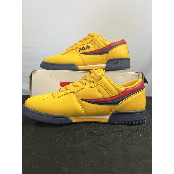 Men Shoes: Size 9.5 (FILA ORIGINAL FITNESS / 1FM00648-732) Yellow - Picture 3 of 8